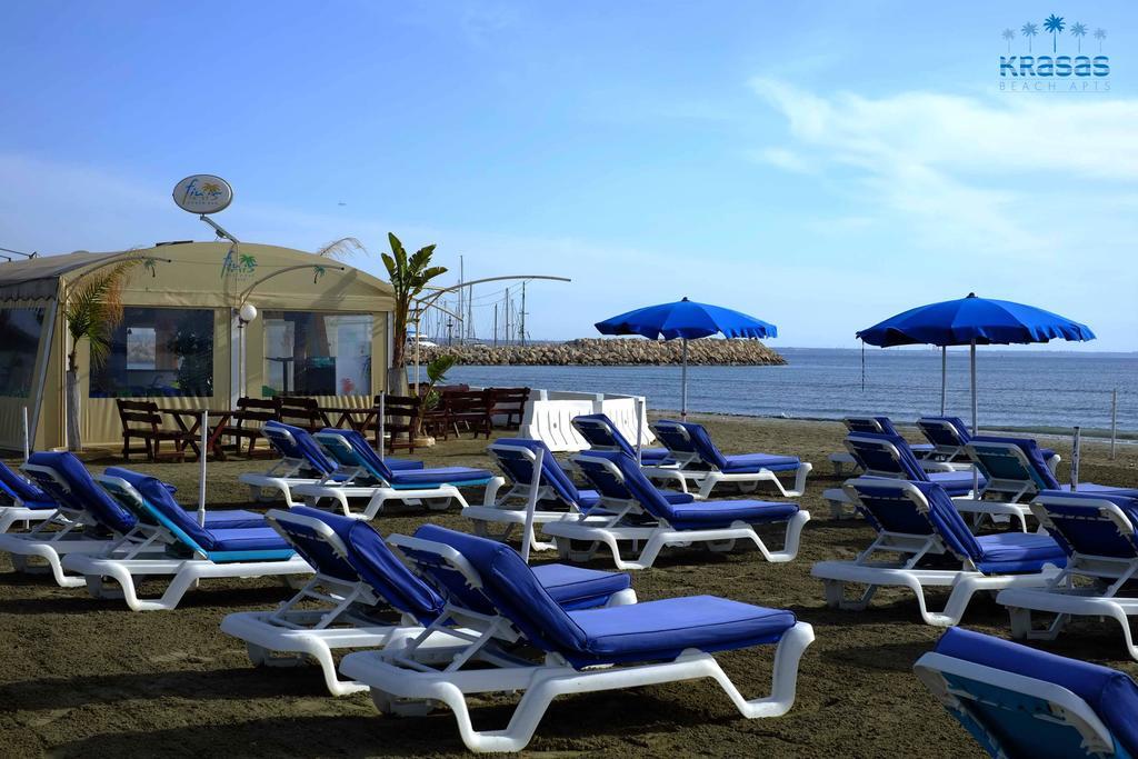 Krasas Beach Apts Ларнака Номер фото