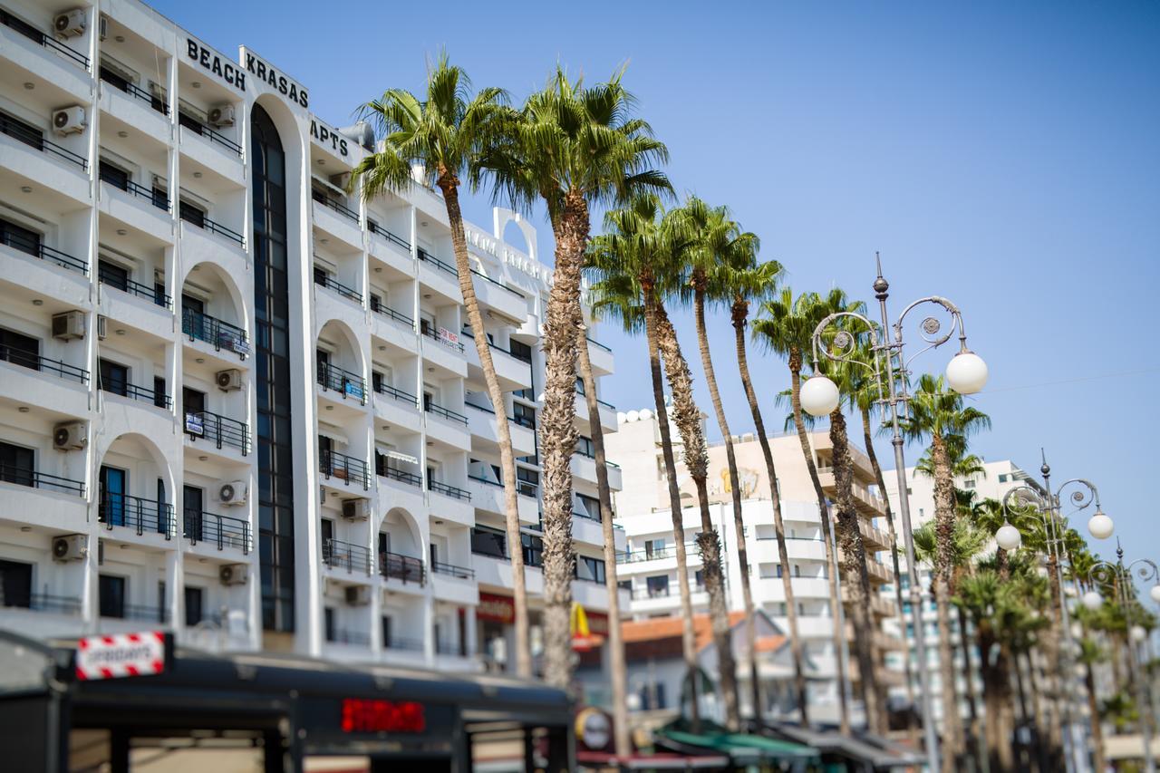 Krasas Beach Apts Ларнака Екстер'єр фото