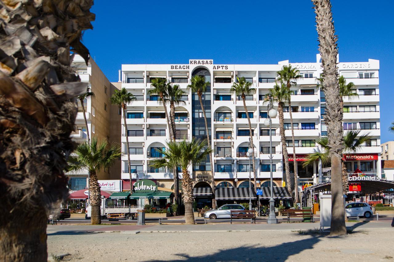 Krasas Beach Apts Ларнака Екстер'єр фото
