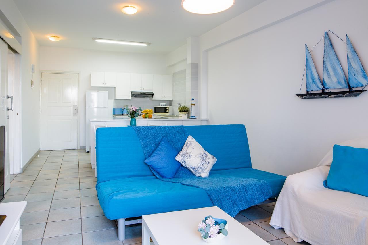 Krasas Beach Apts Ларнака Екстер'єр фото